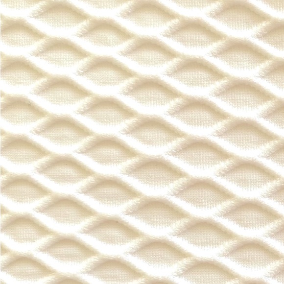 Citrine XS Textured Cream High-waisted Swimsuit Bottoms - Picture 6 of 11